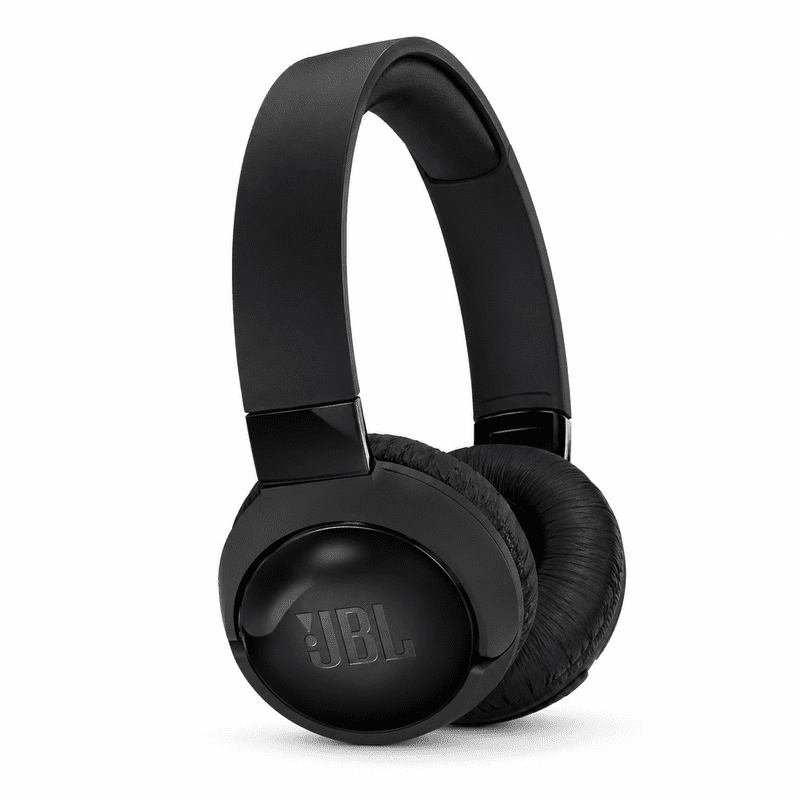 JBL Black Headphones Studio Shot سماعات الرأس JBL لاسلكي T600 جي بي إل