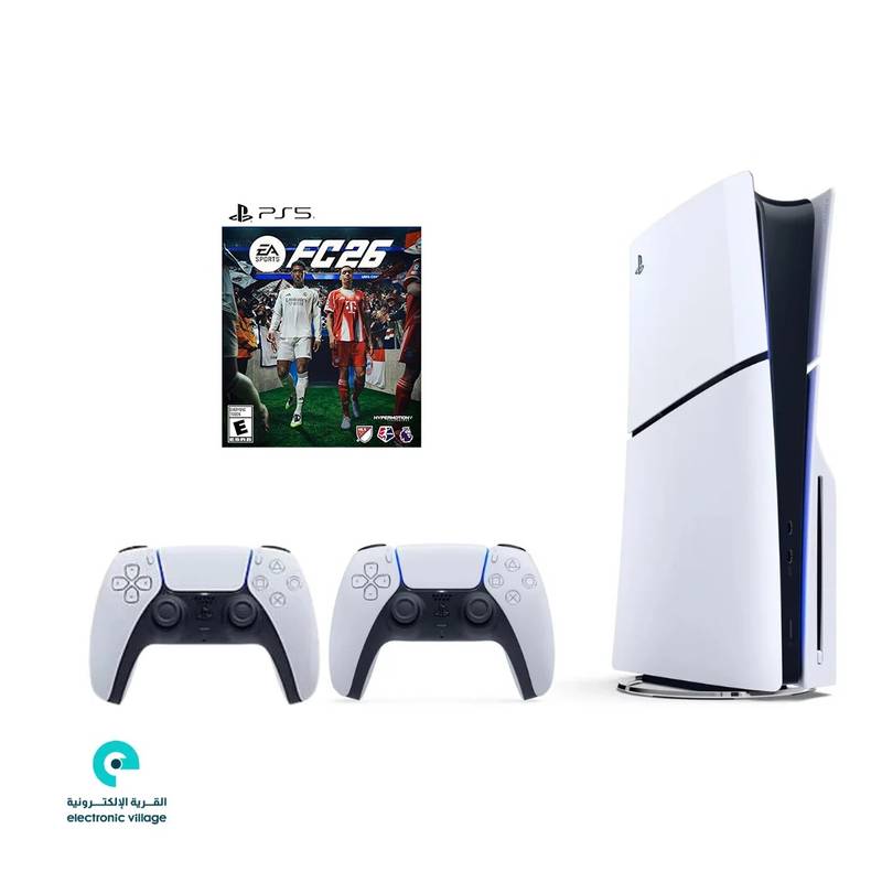 WhatsApp Image 2025-11-25 at 8.52.32 PM عرض بلاي ستيشن 5سليم CD سعة 1 تيرابايت مع جهاز تحكم إضافي و FC26